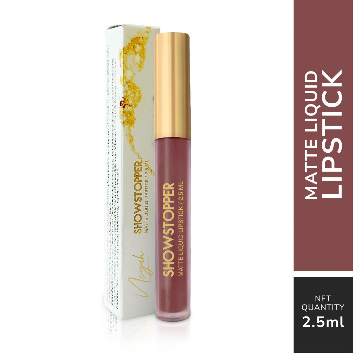 Showstopper Matte Liquid Lipstick (Color -  BELGRAVIA)