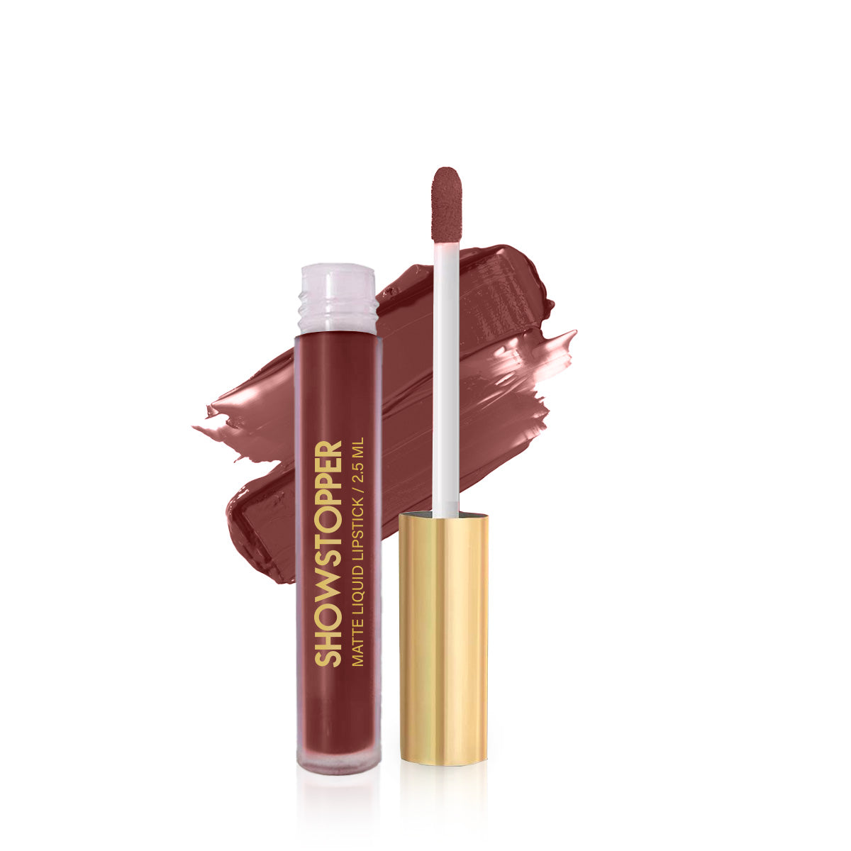 Showstopper Matte Liquid Lipstick (Color -  WEARTH)