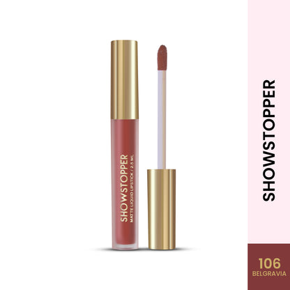 Combo of 5 - Showstopper Liquid Lipstick Everyday Nude Shades